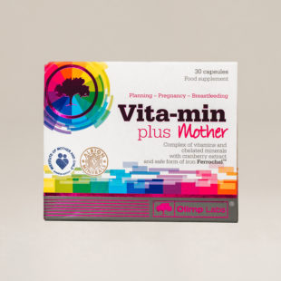 Vita - min® plus Mother: vitaminas y minerales para el embarazo y lactancia