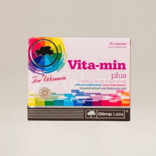 Vita-min® plus For Women: suplemento para mantenerte activa