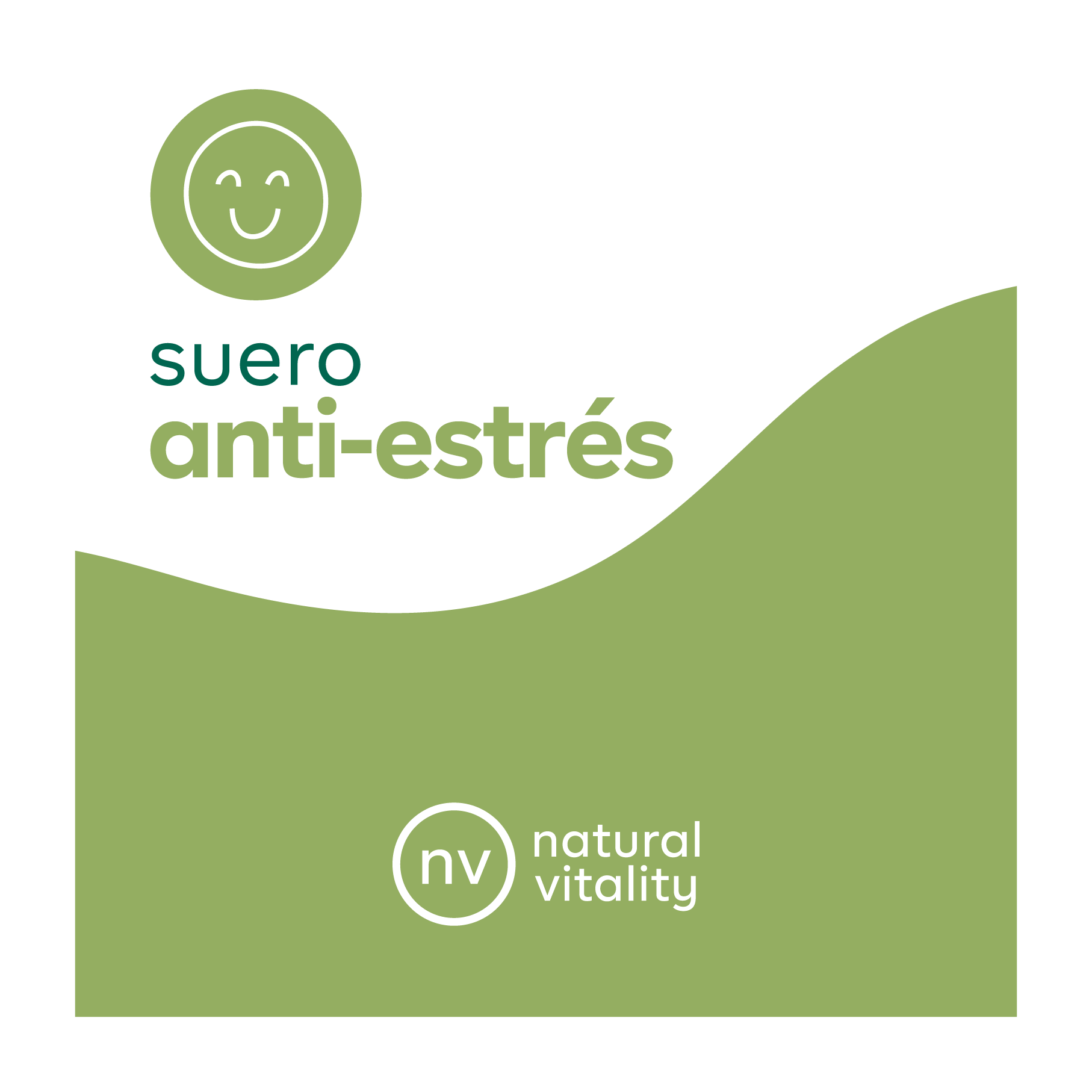 Imagen muestra suero antiestrés